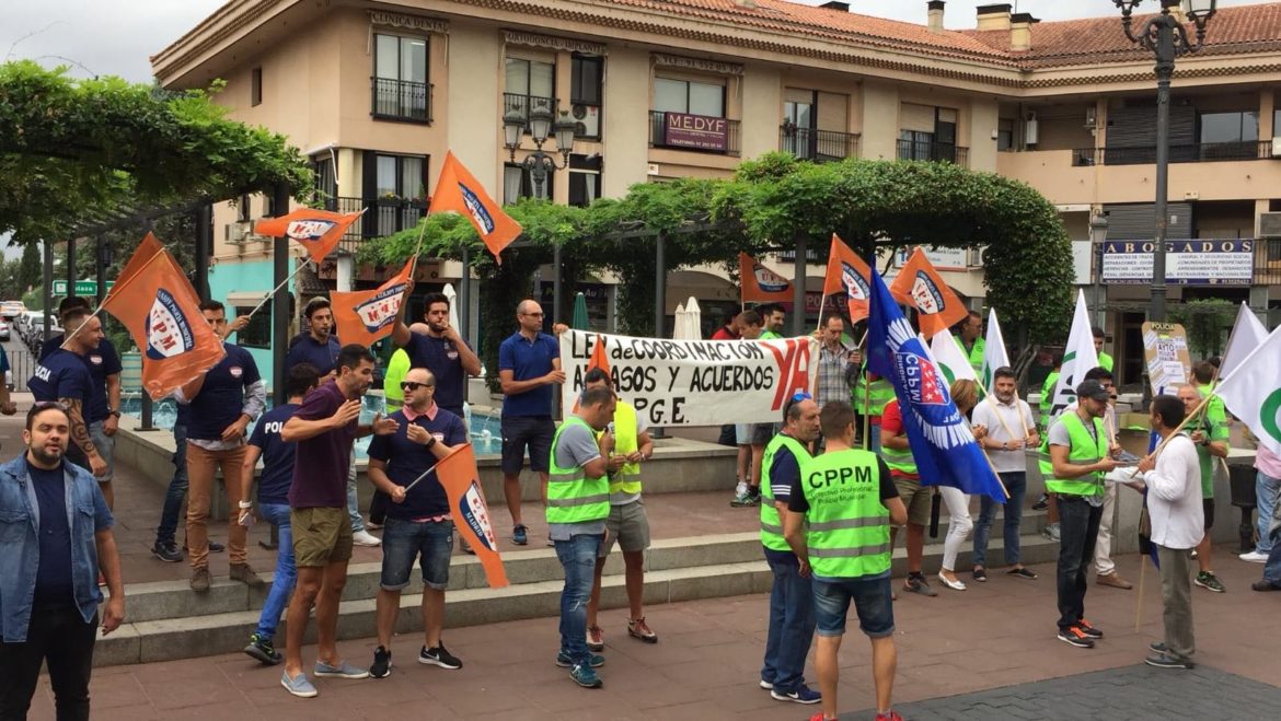 Concentración Policías locales Ayto Pozuelo Alarcón-sept2018-2