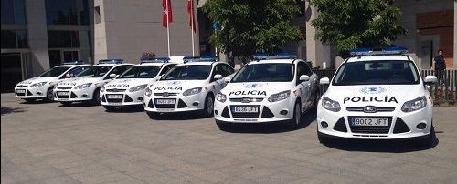 Policía local Leganés coches