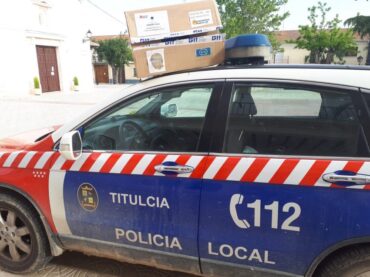 Donación pantallas protección Coronavirus Makers, Fundación Pequeños Pasos y Grupo Tecnología del Tráfico
