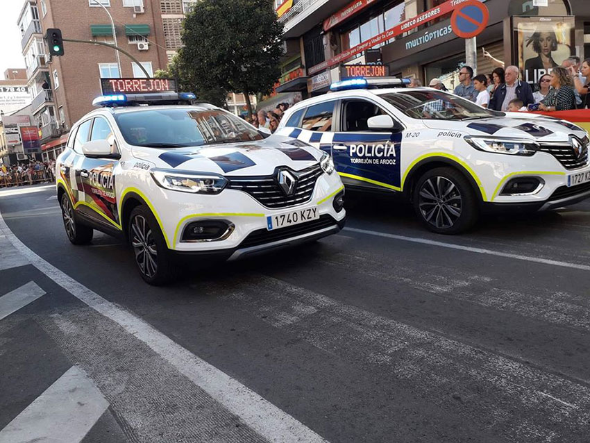 Policía local Torrejón Ardoz coche