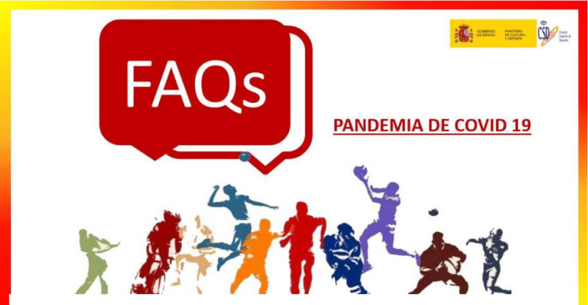 Preguntas frecuentes Deporte COVID-19