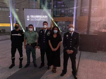 Homenaje víctimas y personal lucha COVID-19 Collado Villalba