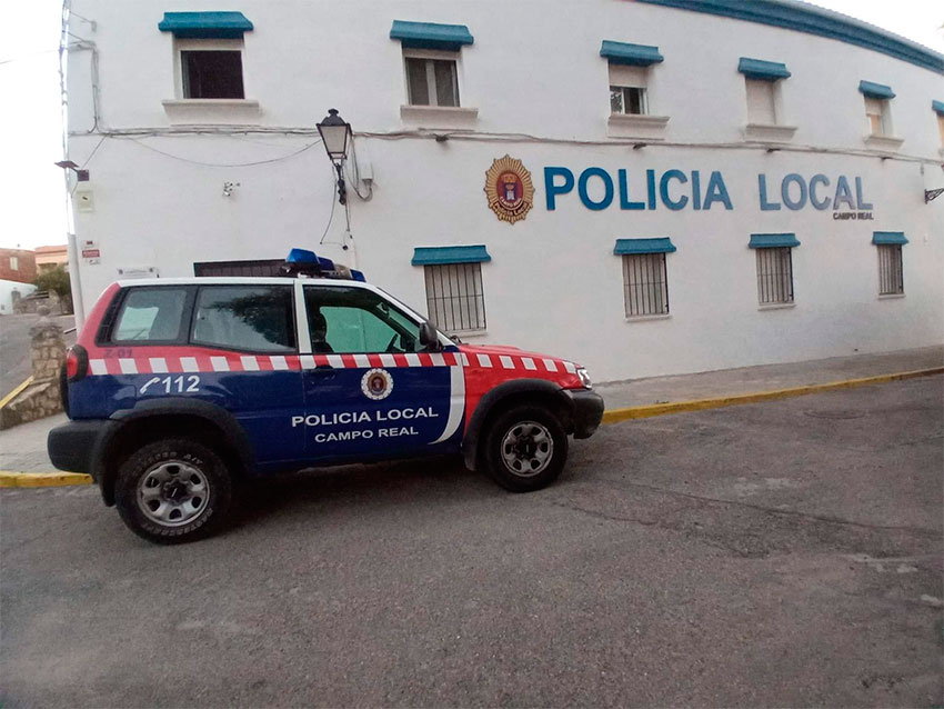 Policía local Campo Real Coche