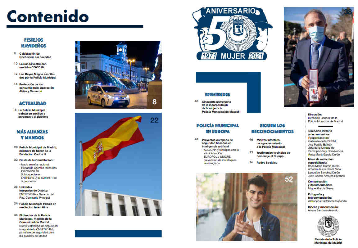Revista Policía Municipal Madrid