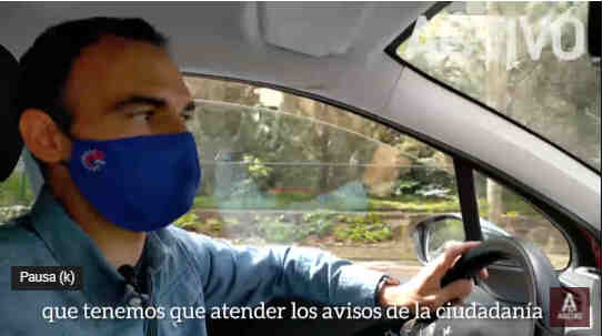 Caravana de seguridad 1 mayo 2021 CPPM Leganés