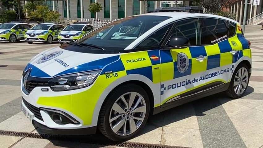 Policía local alcobendas coche