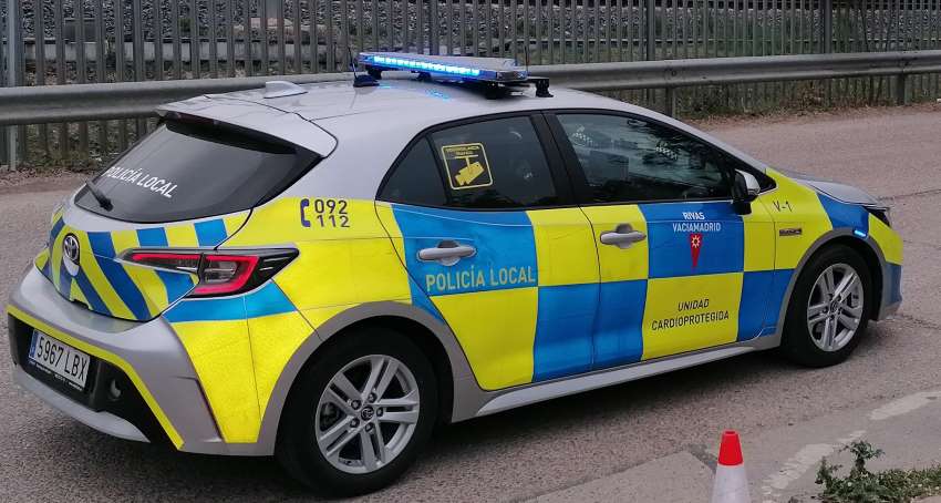 Policía local rivas-vaciamadrid coche