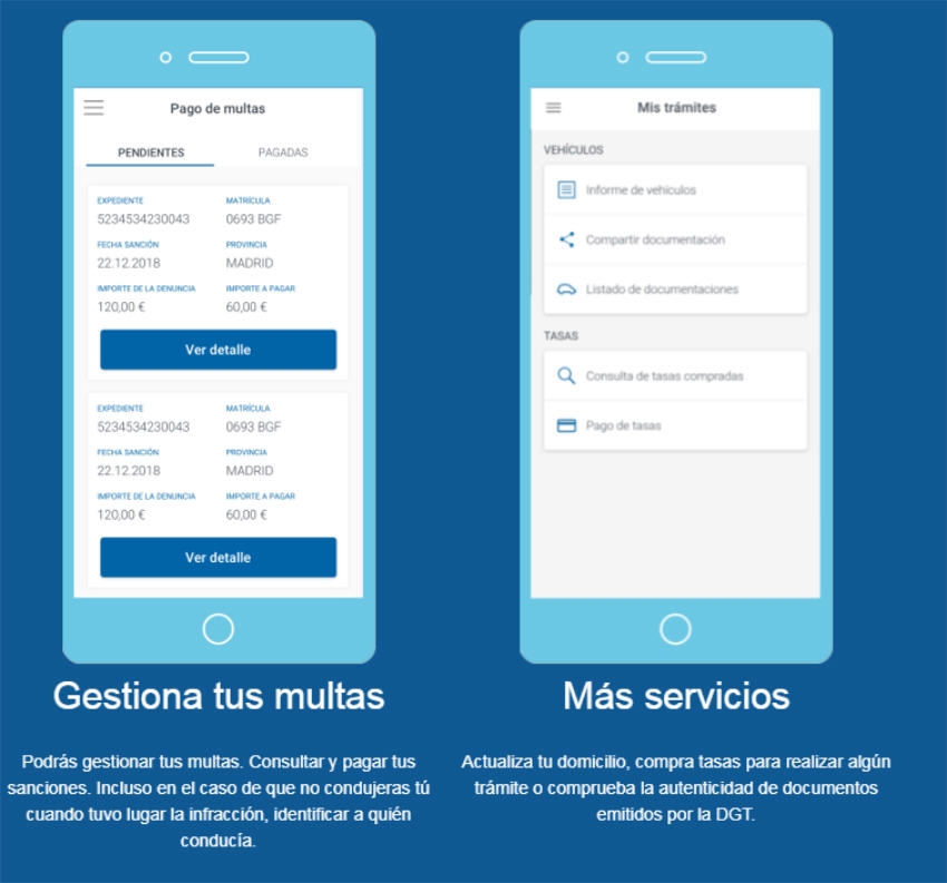 Midgt APP Dirección General de Tráfico