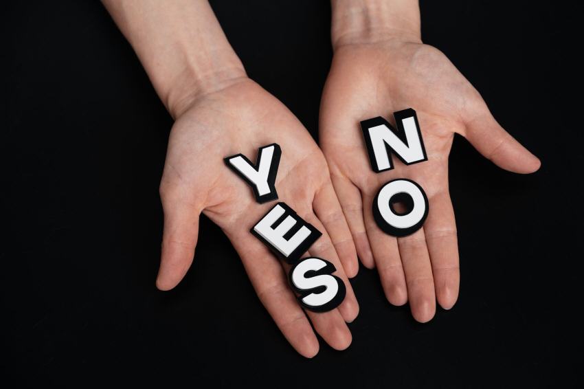 Votación SI NO