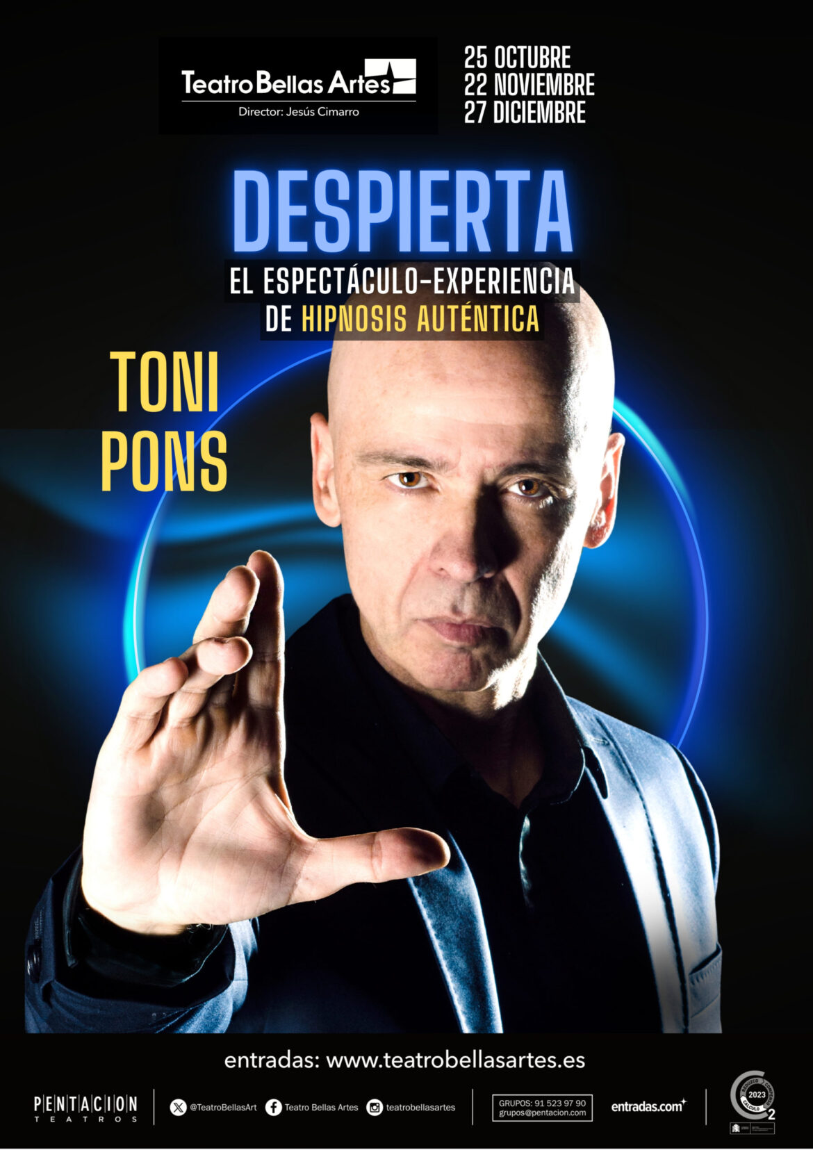 ¡Despierta!, Hipnosis auténtica con Toni Pons
