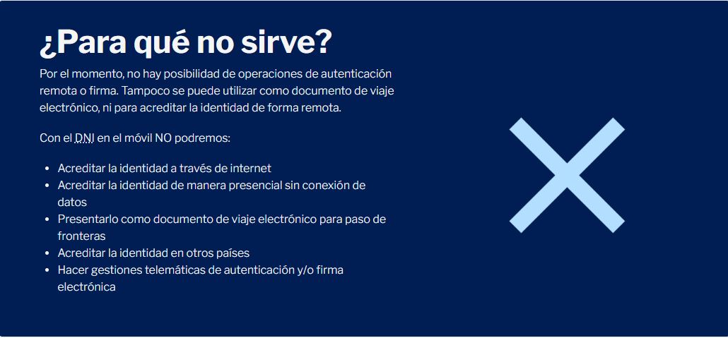 MiDNI. Tu DNI en el móvil, con la garantía de Policía Nacional