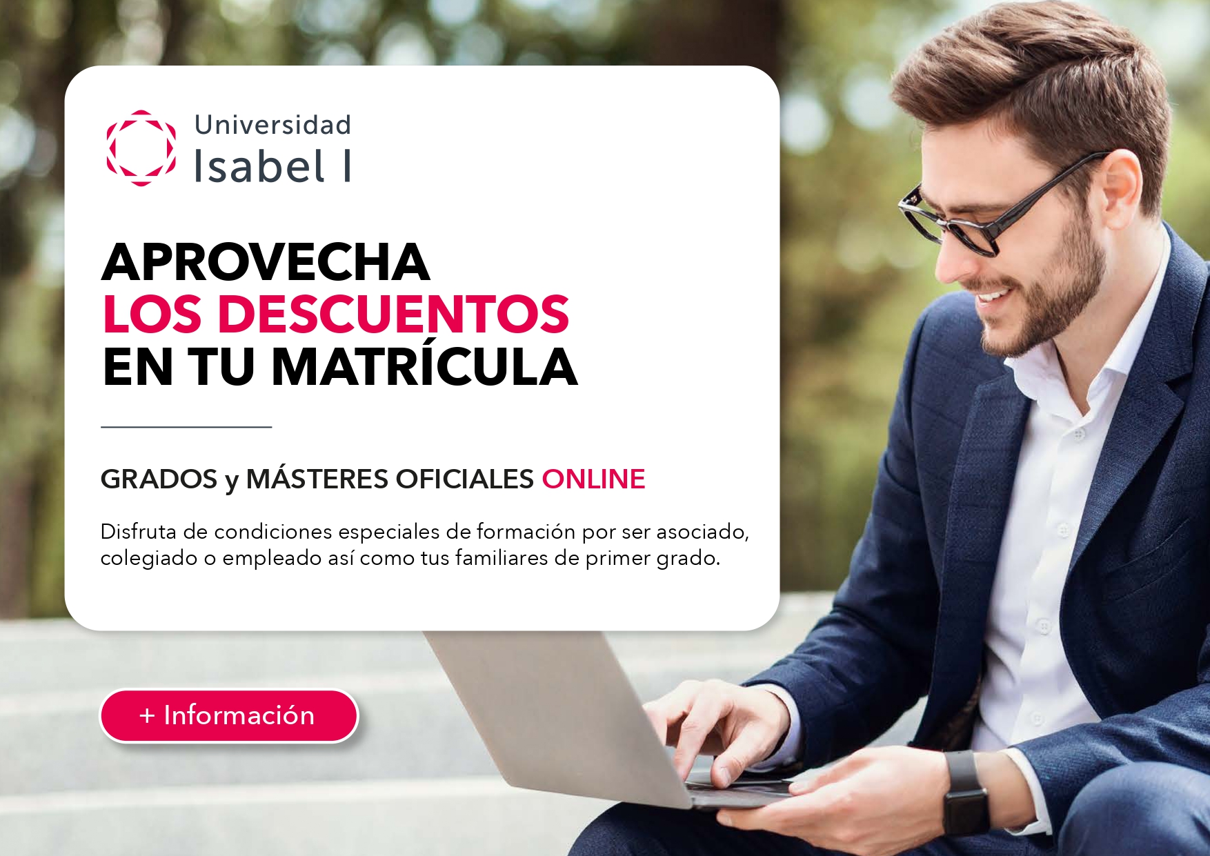 universidad isabel I aprovecha los descuentos en tu matrícula